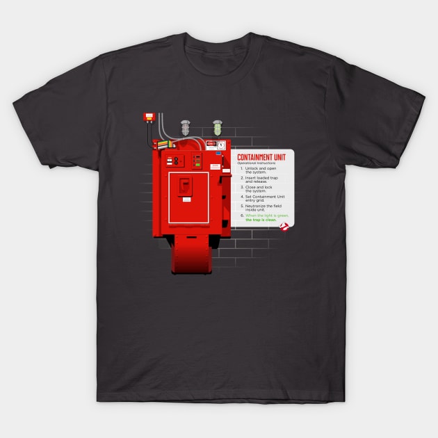 Containment Unit T-Shirt by Hatfield Variety Store